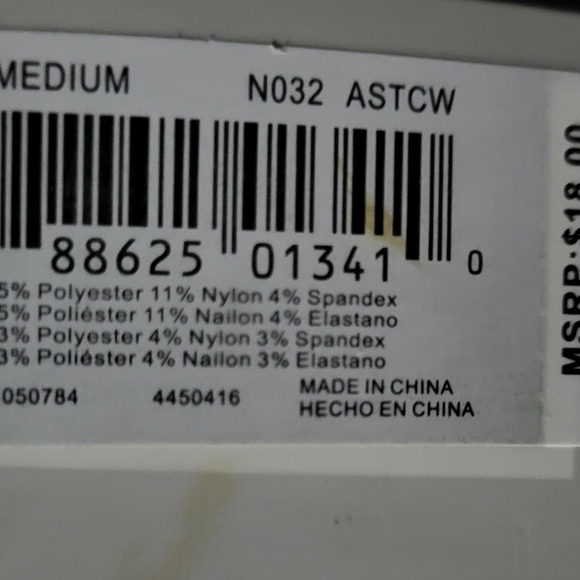 New Balance White Casual Socks with Thick Cushioned Design NWT Size M Unisex - Picture 5 of 6